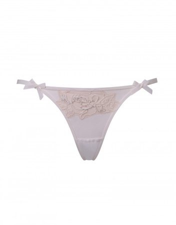 Lindie Thong in Nude & Ivory |Agent Provocateur