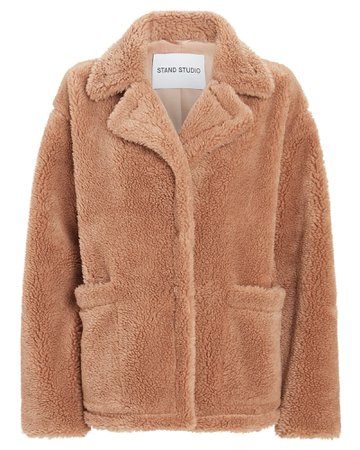 STAND Mairna Teddy Faux Shearling Jacket | INTERMIX®