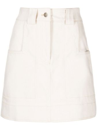 LVIR high-waisted Denim Skirt