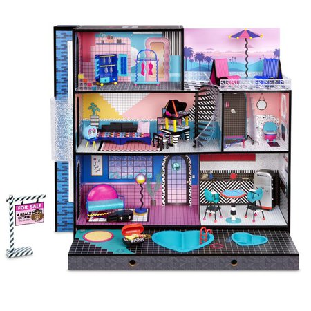 LOL Surprise OMG House Real Wood Doll House With 85+ Surprises Ages 8+ - Walmart.com - Walmart.com