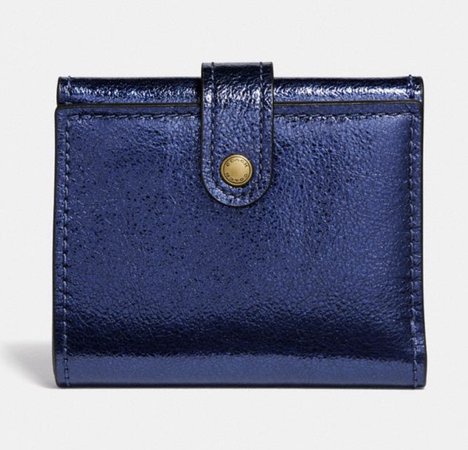 Blue Coach Wallet