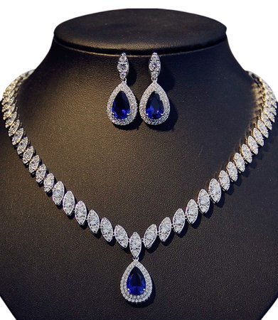 royal blue jewellery