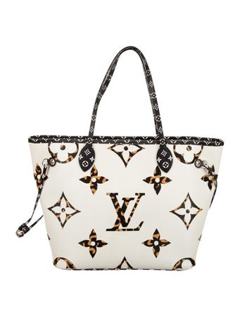 Louis Vuitton 2019 Monogram Giant Jungle Neverfull MM w/ Pouch - Handbags - LOU282275 | The RealReal