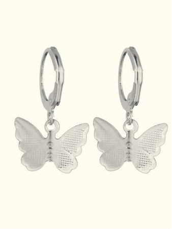Butterfly Drop Earrings | ROMWE USA