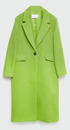 green coat jacket