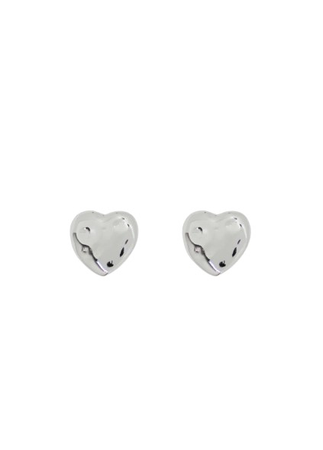 sandy liang silver stud earrings