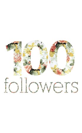 100 followers!