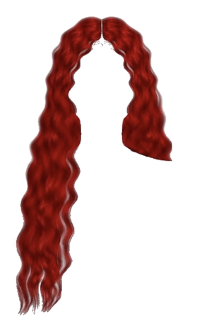 red mermaid hair