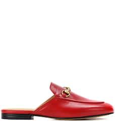 Princetown Leather Slippers » Gucci | mytheresa