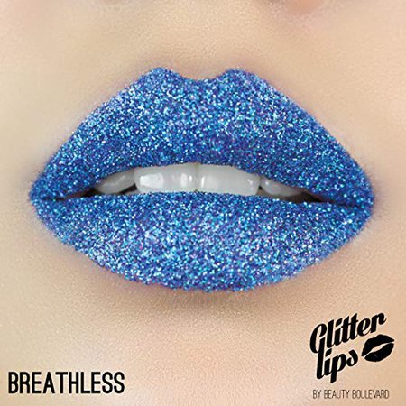 Amazon.com : Glitter Lips by Beauty Boulevard - The #1 Exclusive Long Lasting Premium Glitter Lip Product (Breathless) : Beauty