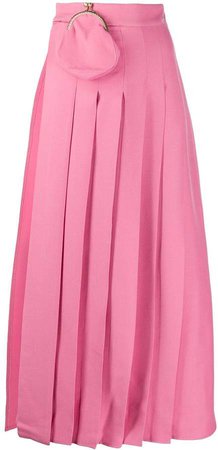 Seen Users pleated maxi skirt