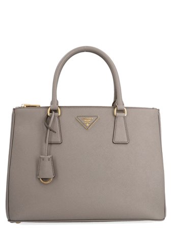 Prada Prada 'galleria' Bag - Grey - 11000368 | italist