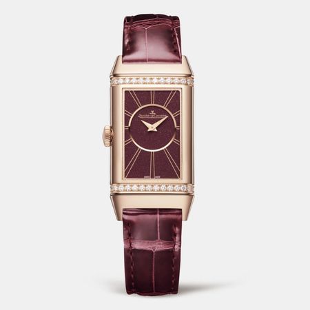 reverso one duetto rose gold watch