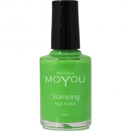 Moyou Stamping Nail Art - Special Nail Polish - Atlantic Green 12ml