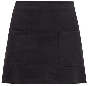 Holiday Boileau - Cotton Twill Mini Skirt - Womens - Navy