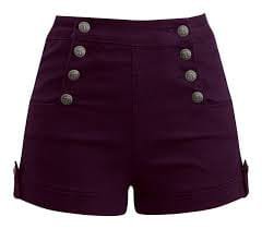 Purple shorts