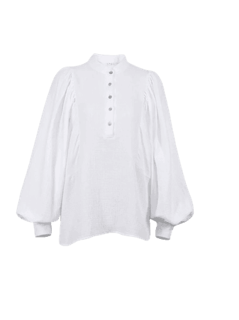 Etsy white blouses linen
