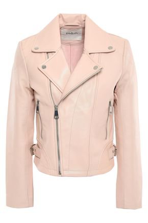 Leather biker jacket | BA&SH | Sale up to 70% off | THE OUTNET