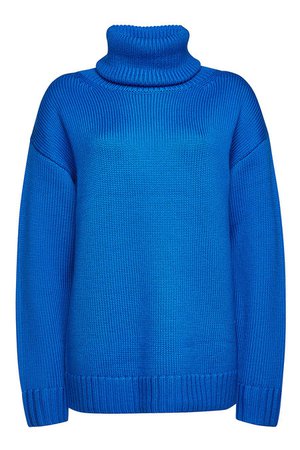 Joseph - Wool Pullover - blue