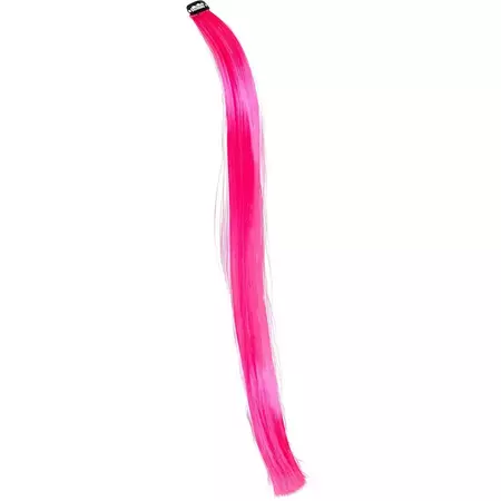 Pink Hair Extension 15in | Party City