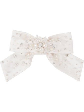 Miu Miu embellished bow hair clip