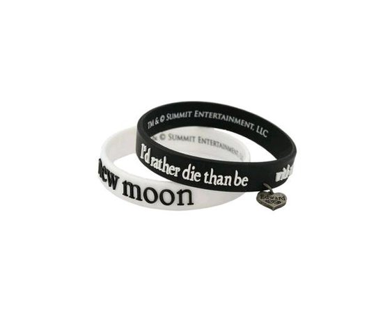 The Twilight Saga: New Moon - Jewellery Bracelet Rub Set Anyone But U | Ozzie Collectables