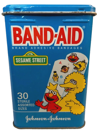sesame street bandaids