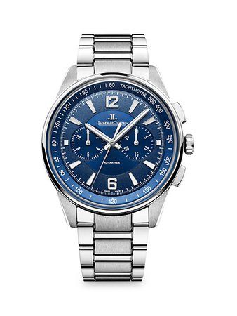 Shop Jaeger-LeCoultre Polaris Stainless Steel Chronograph Watch | Saks Fifth Avenue