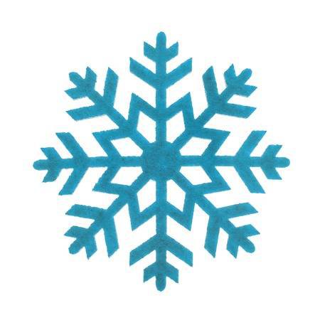 Studio Close-up Of A Bright Blue Snowflake Ornament On White.. Stock Photo, Picture And Royalty Free Image. Image 49900795.