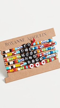 Roxanne Assoulin Camp Bracelets - To The Moon And Back | SHOPBOP