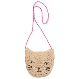 Joules - Girls Straw Cat Bag (16cm) | Childrensalon