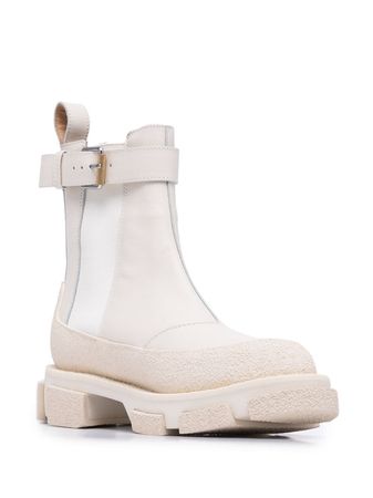 Dion Lee Gao Buckled Ankle Boots - Farfetch