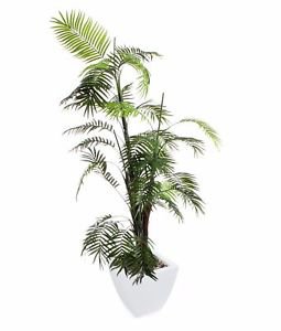 Large Artificial Plant 5ft Tall Potted Fake Palm Tree Indoor Home Office Decor 603305440801 | eBay