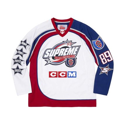 supreme ccm hockey jersey