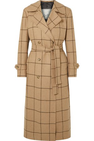 Giuliva Heritage Collection | Christie checked merino wool coat | NET-A-PORTER.COM