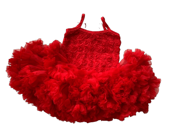 Christmas baby red romper holiday pictures , red tutu romper baby girl outfit