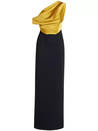 Solace London Kara one-shoulder Maxi Dress - Farfetch
