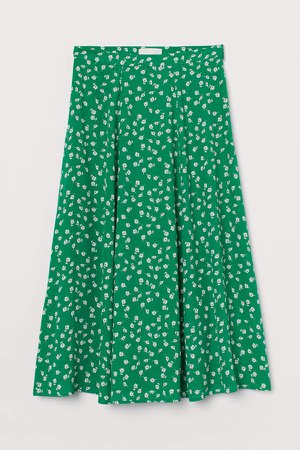 Circle Skirt - Green