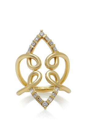 Venus 18K Gold Diamond Ring by ARK