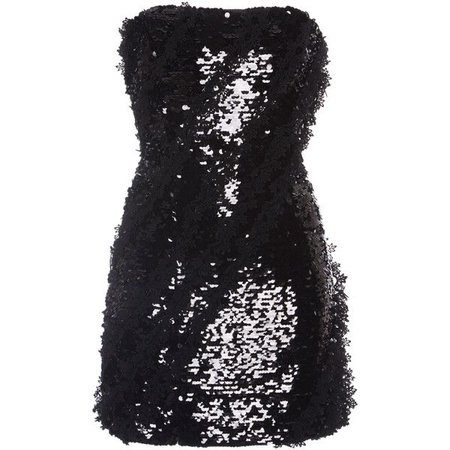Giamba Strapless Paillettes Dress ($1,745)