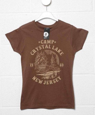 Camp Crystal Lake 1980 Womens Tee - Friday the 13th | 8Ball T Shirts