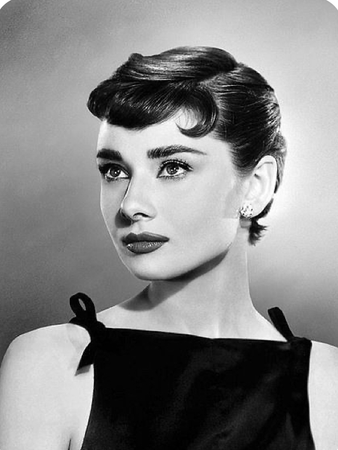 Audrey Hepburn Sabrina movie black dress