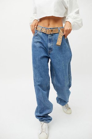 Urban Renewal Recycled Levi's Elastic Back Baggy Jean | Urban Outfitters