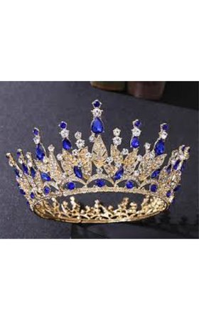sapphire crown Etsy