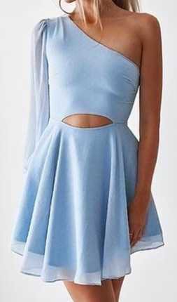 Light blue dress