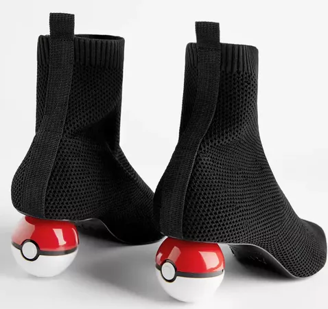 That Is Why Zara'S Chinese Division Has Made Pokemon Booties With Heels Made From Poke Balls. - WeedyNews - 15 June 2020 00:33