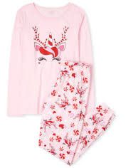 pink christmas pajamas womens - Google Search