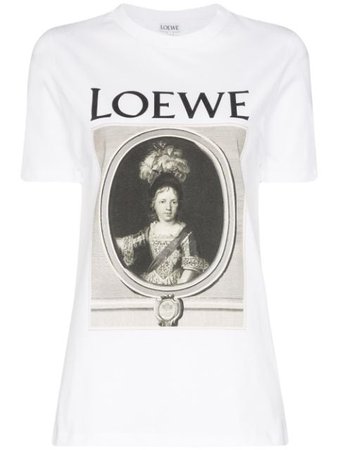 Loewe Camiseta Com Estampa - Farfetch