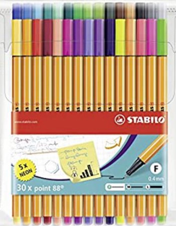 color pens