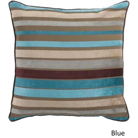 Shop Decorative Stafford 18-inch Stripe Pillow Cover - On Sale - Free Shipping On Orders Over $45 - Overstock.com - 10736478